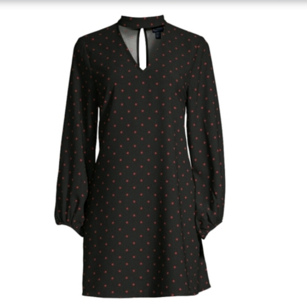 PICK 3/$25 SALE Scoop Y2K 90s Keyhole Choker Mini Dress XL (16-18)